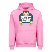 Fuchsia Pink feed me snrlx Urban Hoodie - linhVisuals