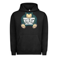 Pigment Black feed me snrlx Urban Hoodie - linhVisuals