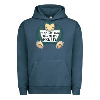 Pigment Midnight Navy feed me snrlx Urban Hoodie - linhVisuals