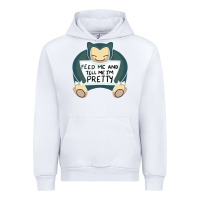 White feed me snrlx Urban Hoodie - linhVisuals