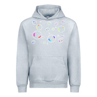 Heather Grey bubbles t  shirt bubbles t  shirt Urban Hoodie - linhVisuals