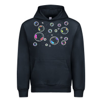 Navy bubbles t  shirt bubbles t  shirt Urban Hoodie - linhVisuals