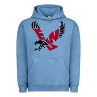 Pigment Pebble Blue eastern washington Urban Hoodie - linhVisuals