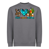 Storm peace love whiskey Heavyweight Sweatshirt - AdoDesignShop