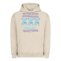 Pigment French Oak axolotl questions Urban Hoodie - linhVisuals