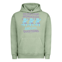 Pigment Oil Green axolotl questions Urban Hoodie - linhVisuals