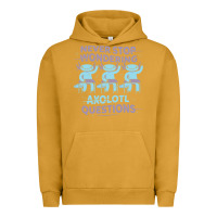 Pigment Peanut Butter axolotl questions Urban Hoodie - linhVisuals
