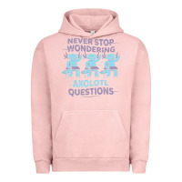 Pigment Salmon axolotl questions Urban Hoodie - linhVisuals