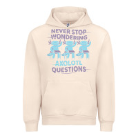 Sandshell axolotl questions Urban Hoodie - linhVisuals