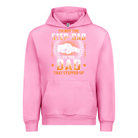 Fuchsia Pink mens i'm not the step dad i'm the dad that stepped up father gift t sh Urban Hoodie - linhVisuals