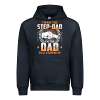 Navy mens i'm not the step dad i'm the dad that stepped up father gift t sh Urban Hoodie - linhVisuals
