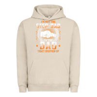 Pigment French Oak mens i'm not the step dad i'm the dad that stepped up father gift t sh Urban Hoodie - linhVisuals