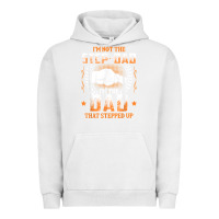 Pigment Lunar Rock mens i'm not the step dad i'm the dad that stepped up father gift t sh Urban Hoodie - linhVisuals