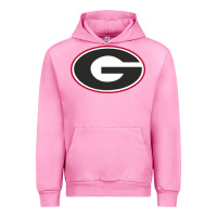 Fuchsia Pink georgia a Urban Hoodie - linhVisuals