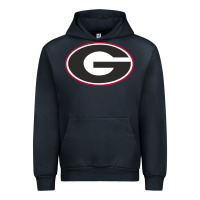 Navy georgia a Urban Hoodie - linhVisuals