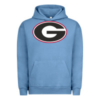 Pigment Pebble Blue georgia a Urban Hoodie - linhVisuals