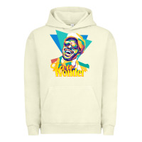 Pigment Pistachio stevie wonder vintage Urban Hoodie - linhVisuals