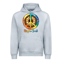 Heather Grey Hippie  Soul Urban Hoodie - JahusDesignShop