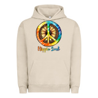 Pigment French Oak Hippie  Soul Urban Hoodie - JahusDesignShop
