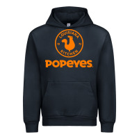 Navy suitable-popeyes-worn Urban Hoodie - linhVisuals