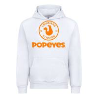 White suitable-popeyes-worn Urban Hoodie - linhVisuals