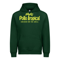 Forest Green suitable-pollo-tropical-worn Urban Hoodie - linhVisuals
