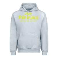 Heather Grey suitable-pollo-tropical-worn Urban Hoodie - linhVisuals
