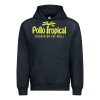 Navy suitable-pollo-tropical-worn Urban Hoodie - linhVisuals