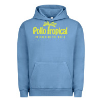 Pigment Pebble Blue suitable-pollo-tropical-worn Urban Hoodie - linhVisuals