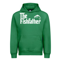 Emerald mens the fishfather funny fish father day lover t shirt t shirt Urban Hoodie - linhVisuals