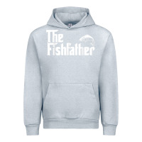 Heather Grey mens the fishfather funny fish father day lover t shirt t shirt Urban Hoodie - linhVisuals