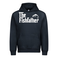 Navy mens the fishfather funny fish father day lover t shirt t shirt Urban Hoodie - linhVisuals