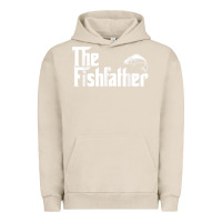 Pigment French Oak mens the fishfather funny fish father day lover t shirt t shirt Urban Hoodie - linhVisuals
