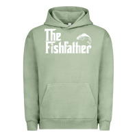 Pigment Oil Green mens the fishfather funny fish father day lover t shirt t shirt Urban Hoodie - linhVisuals