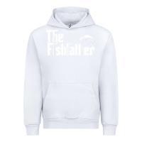 White mens the fishfather funny fish father day lover t shirt t shirt Urban Hoodie - linhVisuals