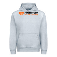 Heather Grey suitable-yoshinoya-worn Urban Hoodie - linhVisuals
