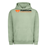 Pigment Oil Green suitable-yoshinoya-worn Urban Hoodie - linhVisuals