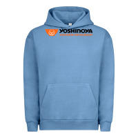 Pigment Pebble Blue suitable-yoshinoya-worn Urban Hoodie - linhVisuals