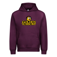 Mauve Wine suitable-golden-chick-worn Urban Hoodie - linhVisuals