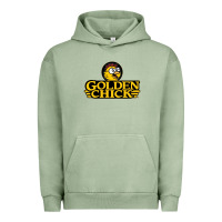 Pigment Oil Green suitable-golden-chick-worn Urban Hoodie - linhVisuals