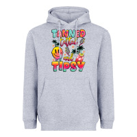 Heather Grey tanned tattled and tipsy Heavyweight Hoodie - JahusDesignShop
