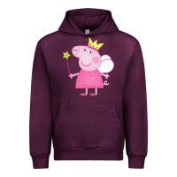 Mauve Wine pig Urban Hoodie - linhVisuals