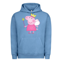 Pigment Pebble Blue pig Urban Hoodie - linhVisuals