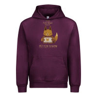 Mauve Wine fox news new Urban Hoodie - linhVisuals