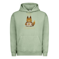 Pigment Oil Green fox news new Urban Hoodie - linhVisuals