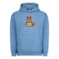 Pigment Pebble Blue fox news new Urban Hoodie - linhVisuals