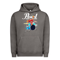 Pigment Tornado the muppet show animal playing pearl drums Urban Hoodie - linhVisuals