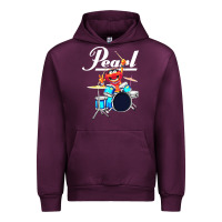 Mauve Wine the muppet show animal playing pearl drums Urban Hoodie - linhVisuals