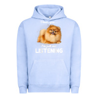 Pigment Grape Ice pomeranian i hear you not listening t shirt Urban Hoodie - linhVisuals