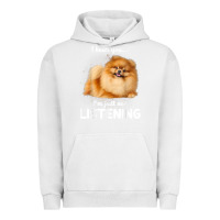 Pigment Lunar Rock pomeranian i hear you not listening t shirt Urban Hoodie - linhVisuals